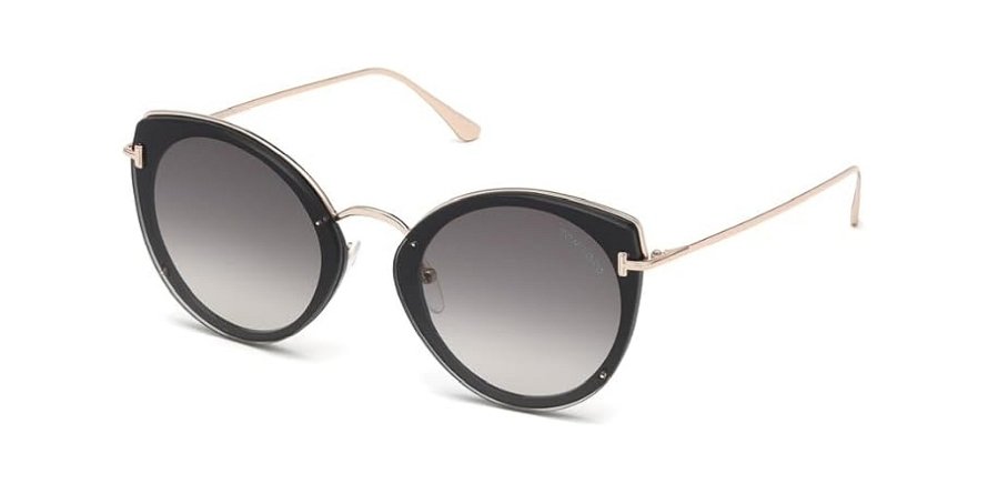 OKULARY TOM FORD TF 0683 01B 63 ROZMIAR L