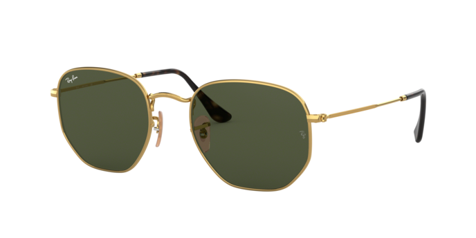 OKULARY RAY-BAN® HEXAGONAL RB 3548N 001 54 ROZMIAR L