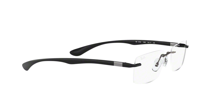 OKULARY KOREKCYJNE RAY-BAN® RX 8724 1000 56 ROZMIAR L