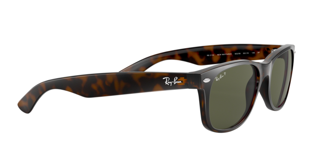 OKULARY RAY-BAN® NEW WAYFARER RB 2132 902/58 55 ROZMIAR M Z POLARYZACJĄ