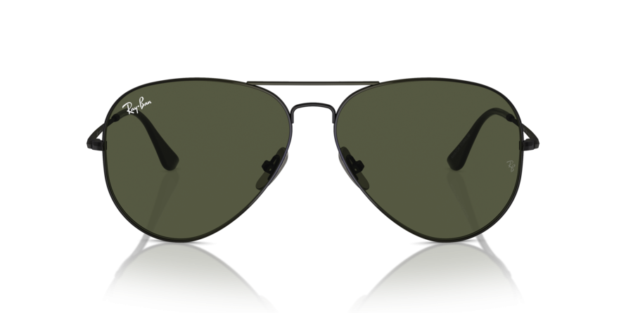 OKULARY RAY-BAN® AVIATOR TITANIUM RB 8089 926731 62 ROZMIAR L