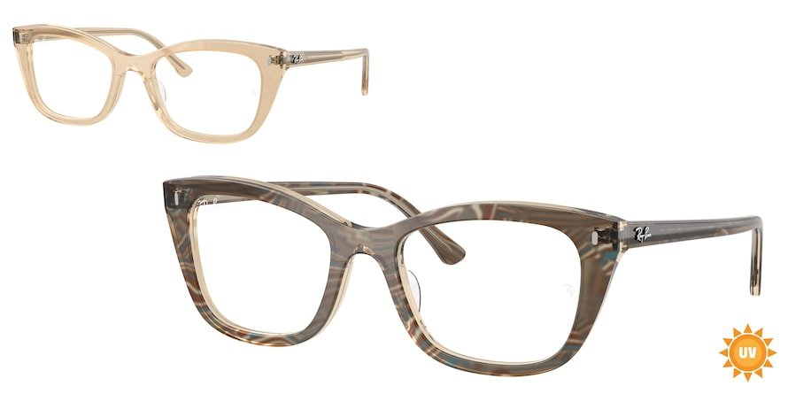 OKULARY KOREKCYJNE RAY-BAN® RX 5433 8294 50 ROZMIAR S