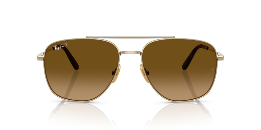 OKULARY RAY-BAN® WILLIAM TITANIUM RB 8097 9265M2 59 ROZMIAR L Z POLARYZACJĄ