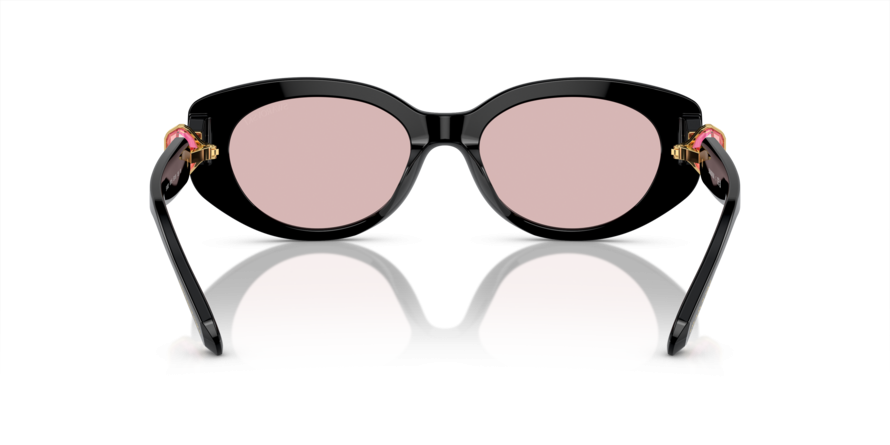 OKULARY SWAROVSKI SK 6002 1001/5 53 ROZMIAR M