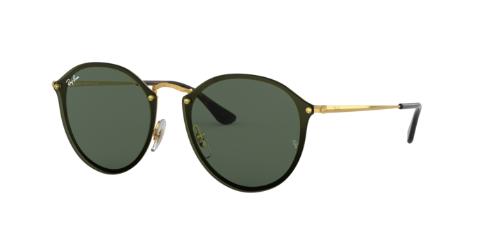 OKULARY RAY-BAN® BLAZE ROUND RB 3574N 001/71 59 ROZMIAR L