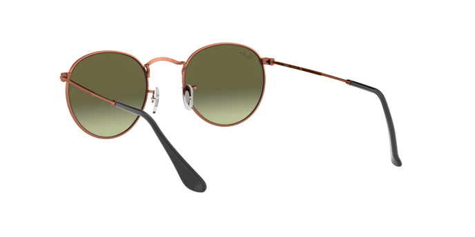 OKULARY RAY-BAN® ROUND METAL RB 3447 9002A6 53 ROZMIAR L