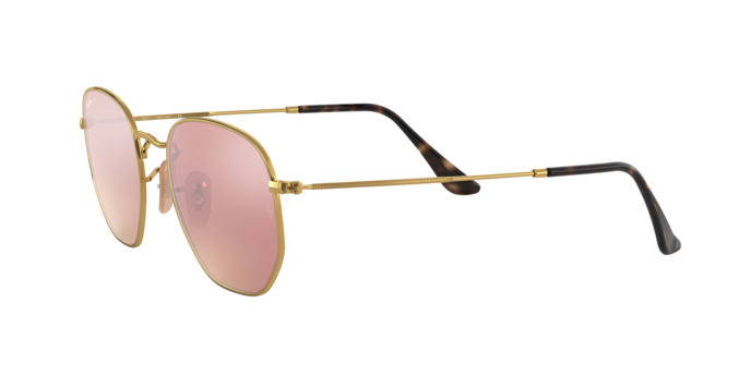 OKULARY RAY-BAN® HEXAGONAL RB 3548N 001/Z2 54 ROZMIAR L