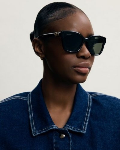 OKULARY GUCCI GG 1830SK 001 55 ROZMIAR M