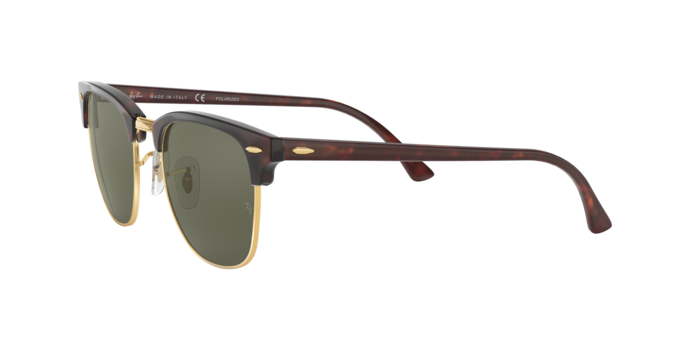 OKULARY RAY-BAN® CLUBMASTER RB 3016 990/58 49 ROZMIAR S Z POLARYZACJĄ