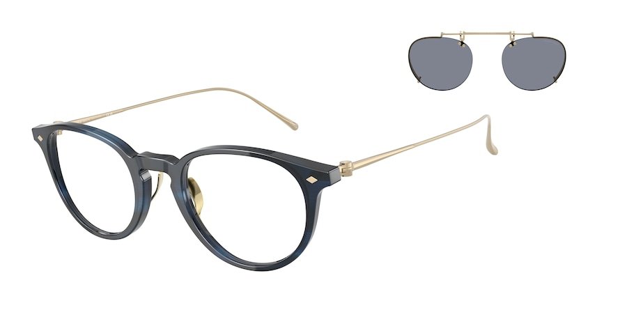 OKULARY KOREKCYJNE GIORGIO ARMANI AR 7270T 6209 49 ROZMIAR M + NAKŁADKA