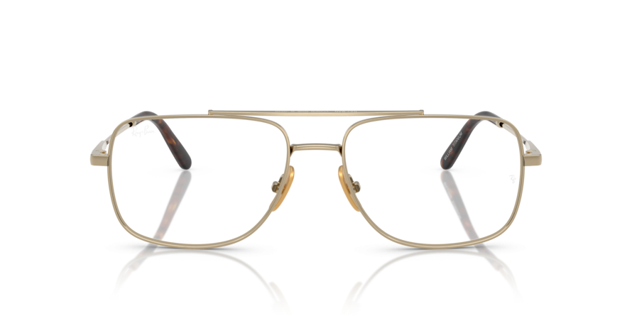 OKULARY KOREKCYJNE RAY-BAN® WILLIAM TITANIUM RX 8797 1246 58 ROZMIAR L