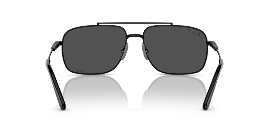 OKULARY RAY-BAN® MICHAEL TITANIUM RB 8096 9267K8 59 ROZMIAR L Z POLARYZACJĄ