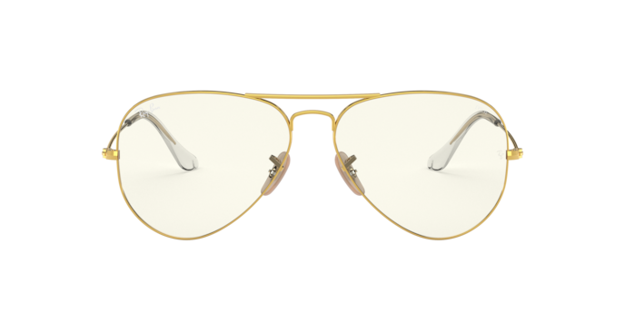 OKULARY FOTOCHROMOWE RAY-BAN® AVIATOR LARGE METAL RB 3025 001/5F 55 ROZMIAR S