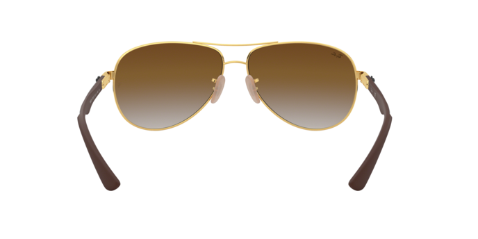 OKULARY RAY-BAN® CARBON FIBRE RB 8313 001/51 58 ROZMIAR M