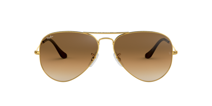 OKULARY RAY-BAN® AVIATOR LARGE METAL RB 3025 001/51 55 ROZMIAR S