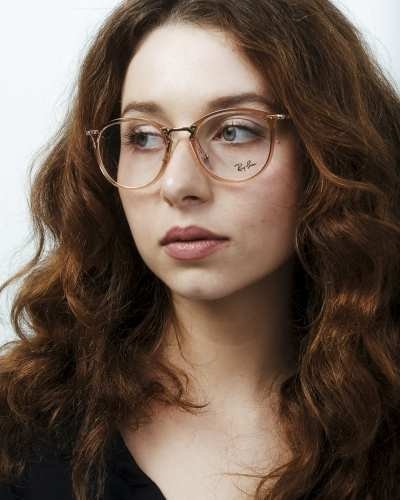 OKULARY KOREKCYJNE RAY-BAN® RX 7140 8124 49 ROZMIAR S