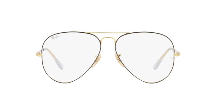 OKULARY KOREKCYJNE RAY-BAN® AVIATOR RX 6489 2890 58 ROZMIAR L