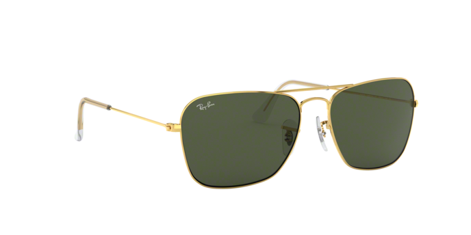 OKULARY RAY-BAN® CARAVAN RB 3136 001 55 ROZMIAR M