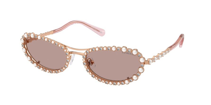 OKULARY SWAROVSKI SK 7044 40147N 56 ROZMIAR M