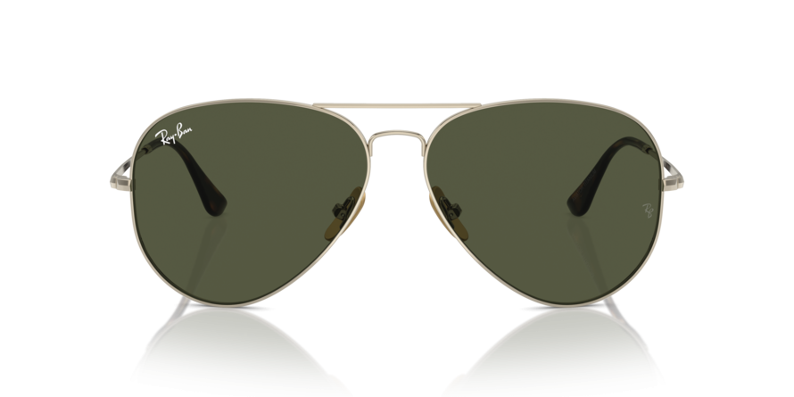 OKULARY RAY-BAN® AVIATOR TITANIUM RB 8089 926531 62 ROZMIAR L