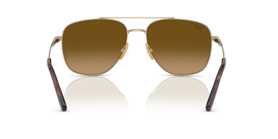 OKULARY RAY-BAN® WILLIAM TITANIUM RB 8097 9265M2 59 ROZMIAR L Z POLARYZACJĄ