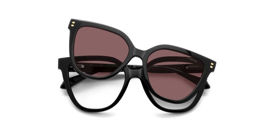 OKULARY KOREKCYJNE POLAROID PLD D596C 807 53 ROZMIAR M + NAKŁADKA