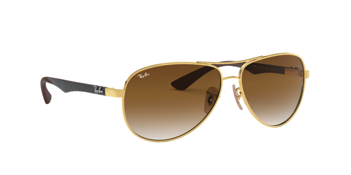 OKULARY RAY-BAN® CARBON FIBRE RB 8313 001/51 58 ROZMIAR M