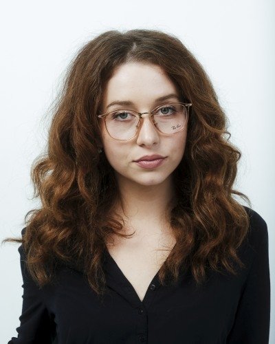 OKULARY KOREKCYJNE RAY-BAN® RX 7140 8124 49 ROZMIAR S