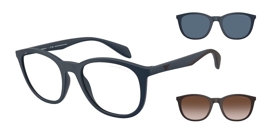 OKULARY KOREKCYJNE EMPORIO ARMANI EA 4211 61851W 52 ROZMIAR M + NAKŁADKA