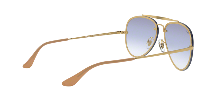OKULARY RAY-BAN® BLAZE AVIATOR RB 3584N 001/19 58 ROZMIAR M