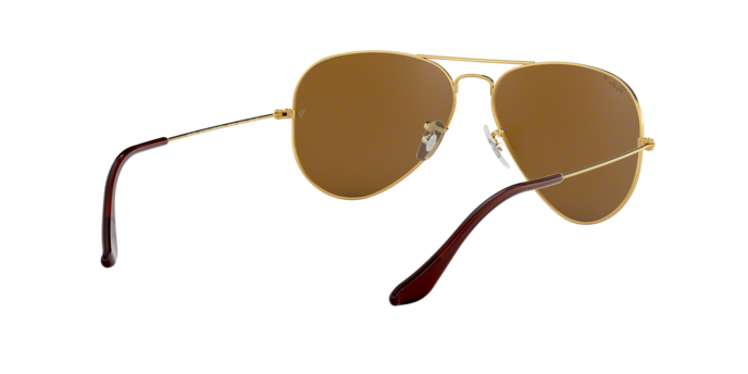 OKULARY RAY-BAN® AVIATOR LARGE METAL RB 3025 001/57 58 ROZMIAR M Z POLARYZACJĄ
