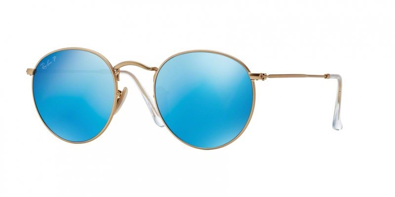 OKULARY RAY-BAN® ROUND METAL RB 3447 112/4L 50 ROZMIAR M Z POLARYZACJĄ