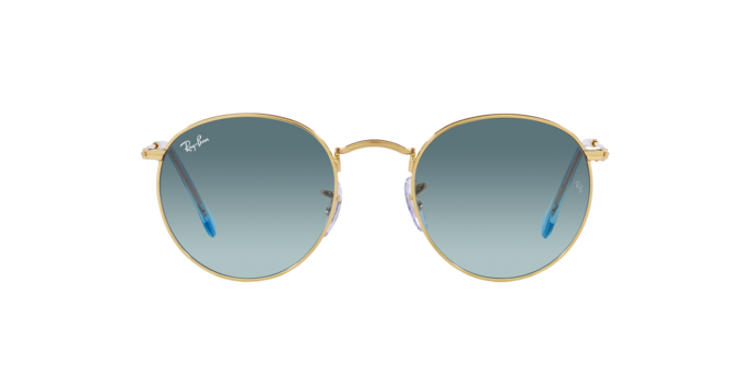 OKULARY RAY-BAN® ROUND METAL RB 3447 001/3M 47 ROZMIAR S