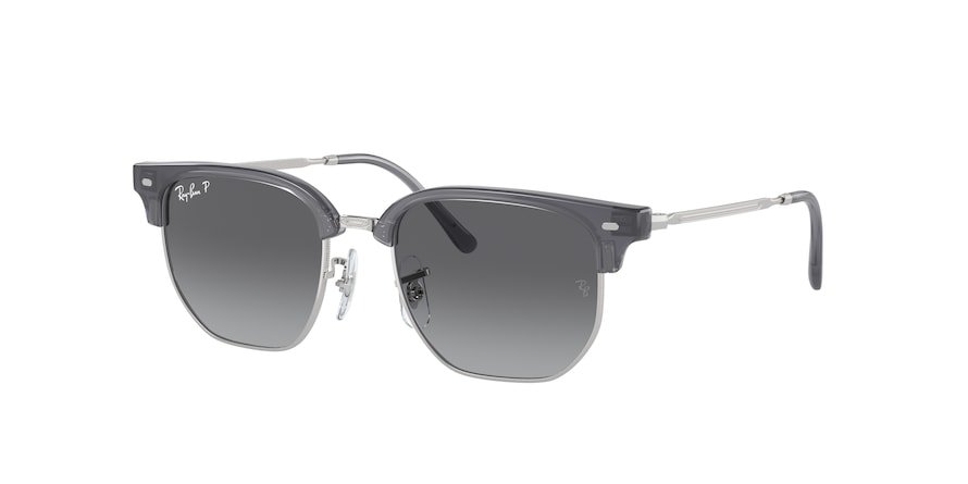 OKULARY DZIECIĘCE RAY-BAN® JUNIOR NEW CLUBMASTER RJ 9116S 7134T3 47 Z POLARYZACJĄ