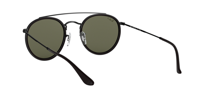 OKULARY RAY-BAN® ROUND RB 3647N 002/58 51 ROZMIAR M Z POLARYZACJĄ
