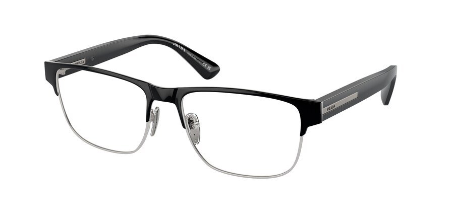 OKULARY KOREKCYJNE PRADA EYEWEAR PR 57ZV 1AB1O1 56 ROZMIAR L