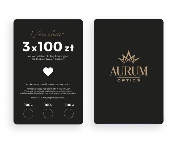 VOUCHER 3x100 ZŁ