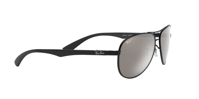 OKULARY RAY-BAN® CARBON FIBRE RB 8313 002/K7 61 ROZMIAR L Z POLARYZACJĄ
