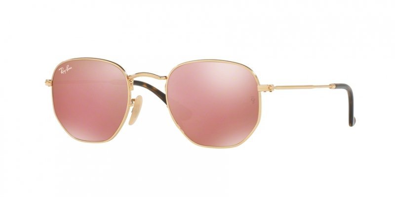 OKULARY RAY-BAN® HEXAGONAL RB 3548N 001/Z2 51 ROZMIAR M