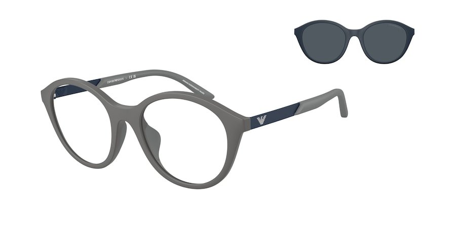 OKULARY KOREKCYJNE DZIECIĘCE EMPORIO ARMANI JUNIOR EK 4005U 62771W 48 + NAKŁADKA