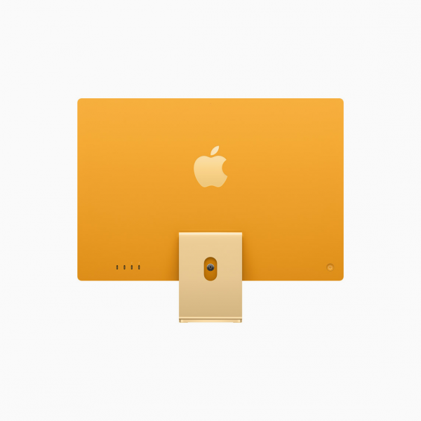 Apple iMac 24&quot; 4,5K Retina M1 8-core CPU + 8-core GPU / 8GB / 256GB SSD / Gigabit Ethernet / Żółty (Yellow) - 2021