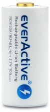 Akumulatorek 16340 / R-CR123 3,7V everActive 700mAh (1 szt.) z zabezpieczeniem