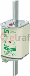 Wkładka bezpiecznikowa KOMBI NH2C 200A aM 690V WT-2C 004185417