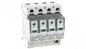 Ogranicznik przepięć Typ T1+T2 4P 12,5kA 1,5kV ON 300 TT, TN (TNC, TNS) 412273
