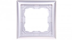 KOS66 Ramka pojedyncza aluminium 664081