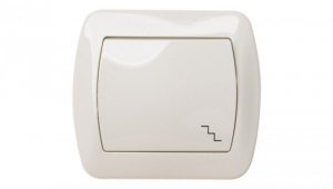 Simon Akord Łącznik schodowy beżowy IP20 AW6/12