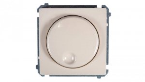 Simon Basic Ściemniacz obrotowy 20-500VA beżowy BMS9T.01/12