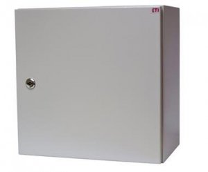 GT 80-60-30 OBUDOWA METALOWA NT 800X600X300 DRZWI PEŁNE Z PŁYTĄ IP66 IK10 SZARY ETIBOX