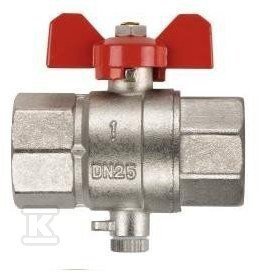ZAWÓR KULOWY V - 20 G 3/4&quot;