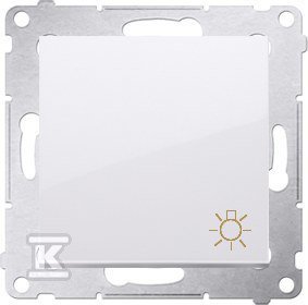 PRZ.ŚWIATŁ.+RAM.GIPS /IP44 BIAŁA SIMO